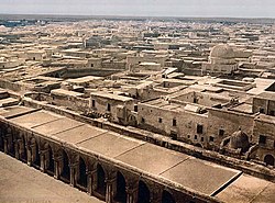 Panorama Kairuana s minareta Velike džamije