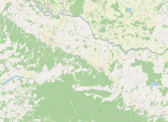 Hum na zemljovidu Virovitičko-podravska županija