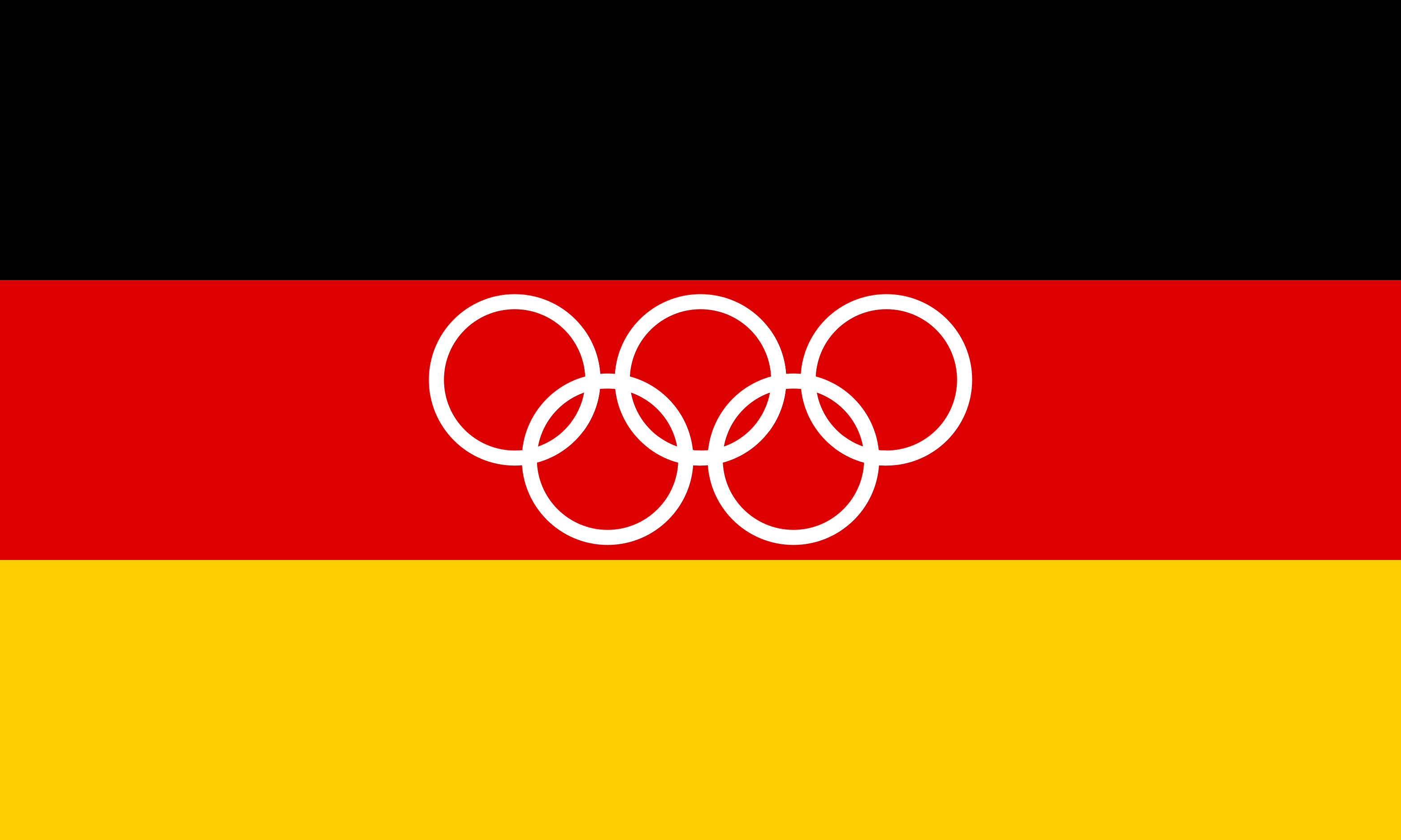 Zastava Njemačke na Olimpijskim igrama (1959. – 1968.)