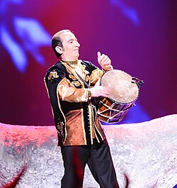 Natik Širinov s nagarom