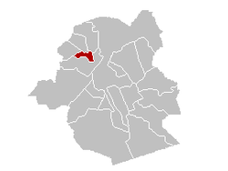 Položaj općine Koekelberg unutar Briselske regije