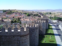 Ávila unutar zidina