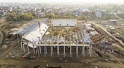 Stanje na gradilištu u studenom 2020.