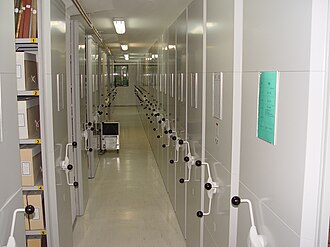 Jedno od spremišta Državnog arhiva u Bjelovaru