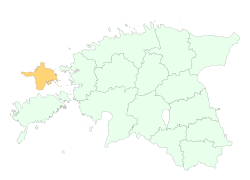 Lokacija okurga Hiiumaa
