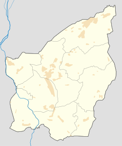 Monte Titano na zemljovidu San Marino