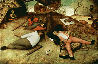Pieter Bruegel stariji, Zemlja dembelija