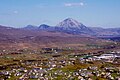 Pogled na Gaoth Dobhair s vrhom An Earagail u pozadini