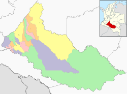 Općine u departmanu Caquetá