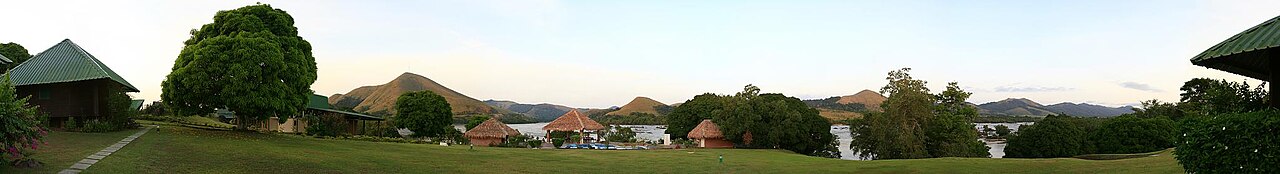 Panorama istraživačke postaje Mikongo