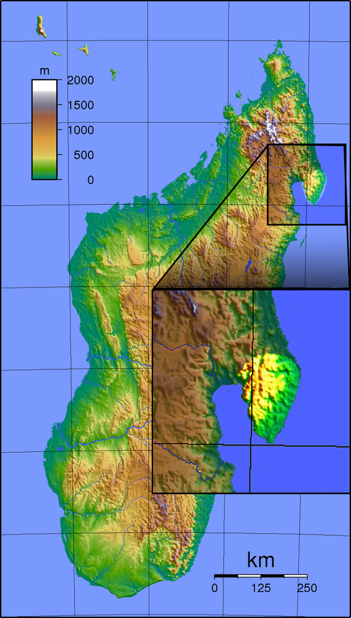 Datoteka:Masoala park madagascar map.png
