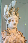 Portret Atene Partenos iz Varvakiona.