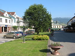 Trg u Dolnom Kubínu