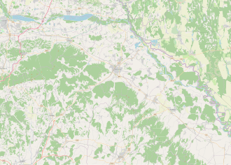 Kamešnica na zemljovidu Koprivničko-križevačka županija