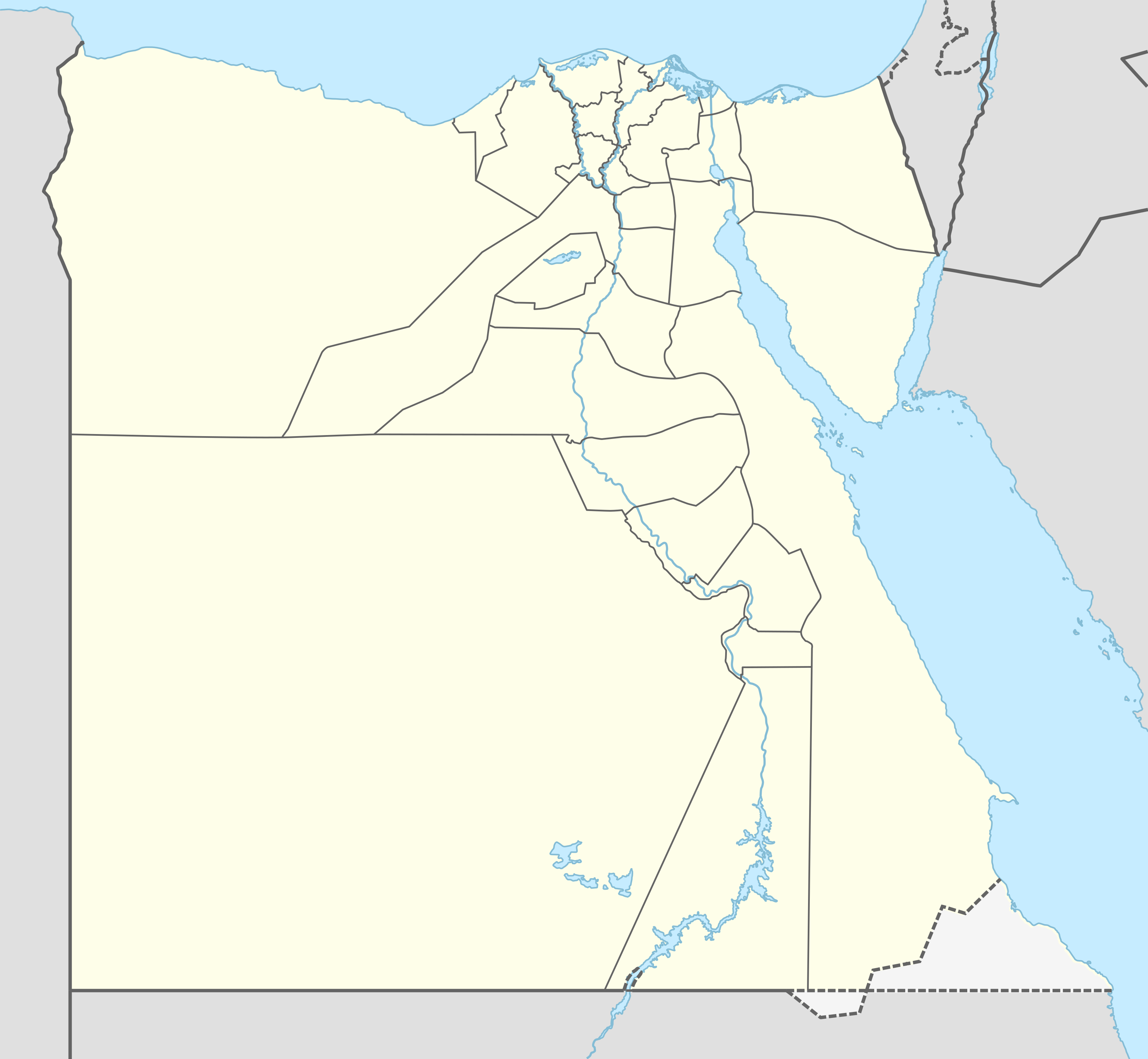 Zagazig na zemljovidu Egipat