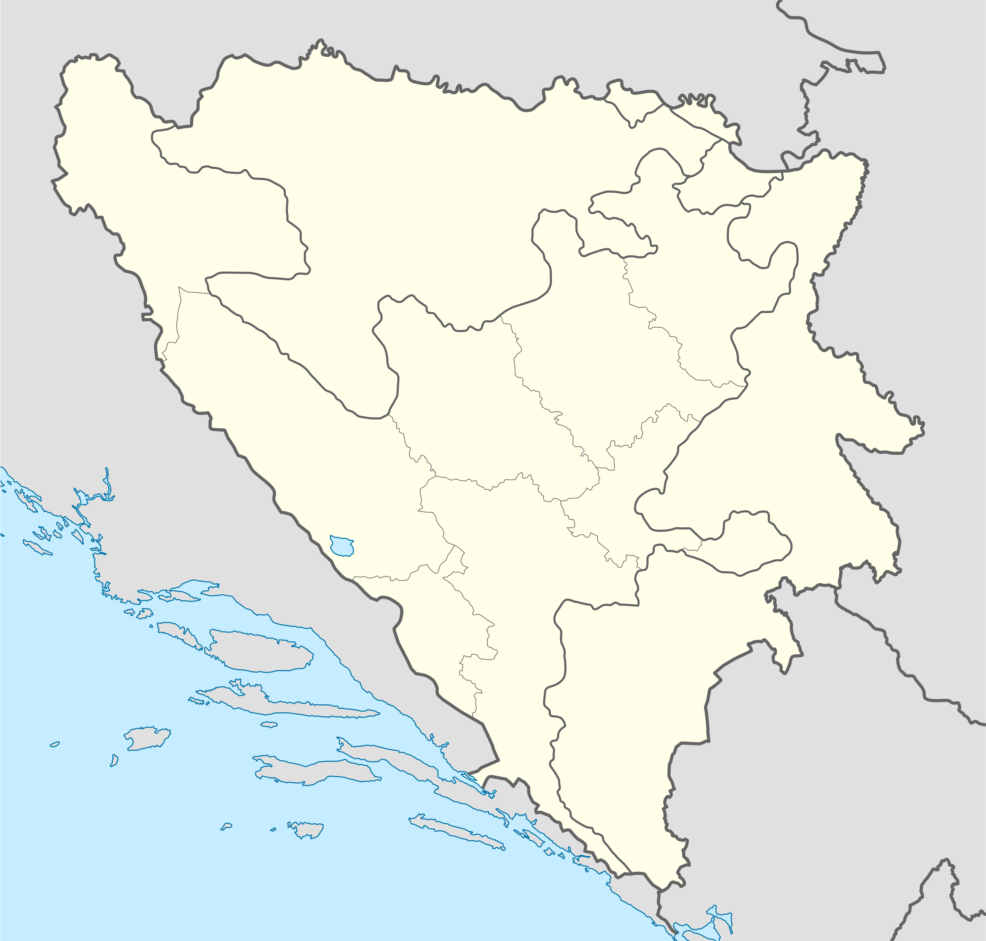 Lokacijska karta BiH2