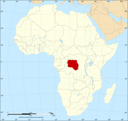 Rasprostranjenost Bonoba