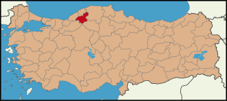 Karta grada Safranbolu
