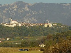 Pogled na Vipavski Križ