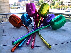Jeff Koons, Tulipani, 1995.-2004.