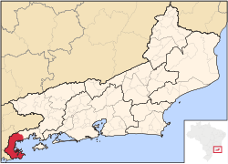 Položaj općine Paraty u državi Rio de Janeiro