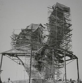 Izgradnja Spomenika pobjedi naroda Slavonije 1968.