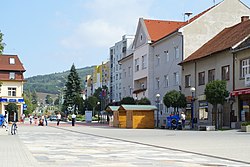 Trg u Brezovi pod Bradlom