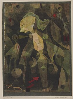 Paul Klee, Djevojčina avantura, 1921.