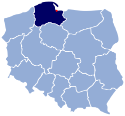 Položaj Gdanjska u Poljskoj