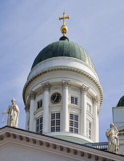 Glavna kupola sa satom