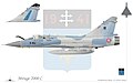 Mirage 2000 C od eskadrona "Ile de France"