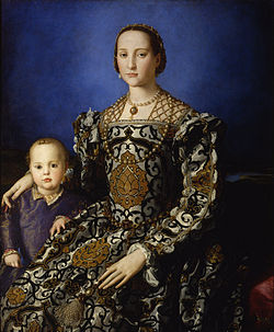 Angelo Bronzino, Portret Eleonore od Toleda