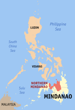 Položaj regije u Filipinima