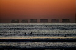 Fatamorgana čamca (6 slika je ubačeno u jednu).