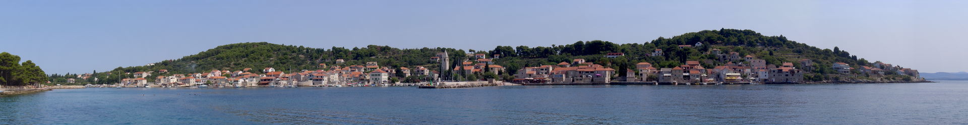 Panorama Prvić Luke