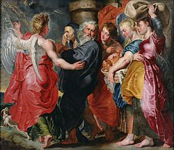 Jacob Jordaens, Lotov bijeg, oko 1619.