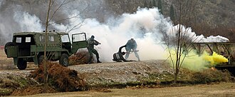 Trening crnogorske vojske
